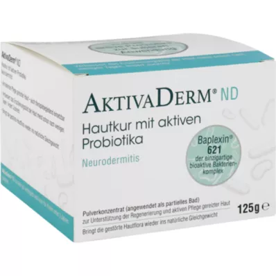 AKTIVADERM ND Neurodermatitida kůže lék aktivní probiotika, 125 g