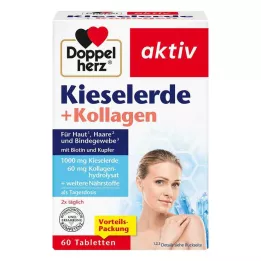 Doppelherz silika + kolagen tablety, 60 ks