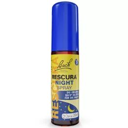 BACHBLÜTEN Original Rescura noční sprej bez alkoholu, 20 ml