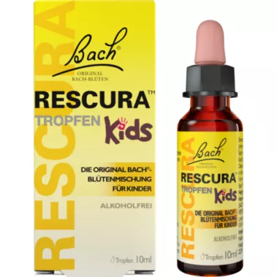 BACHBLÜTEN Original Rescura Kids Tro.bez alkoholu, 10 ml