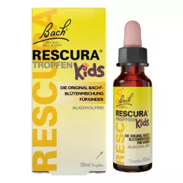 BACHBLÜTEN Original Rescura Kids Tro.bez alkoholu, 10 ml