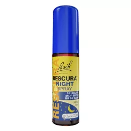 BACHBLÜTEN Originální noční sprej Rescura s alkoholem, 20 ml