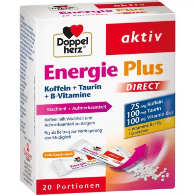 DOPPELHERZ Energy Plus DIRECT Pelety, 20 ks