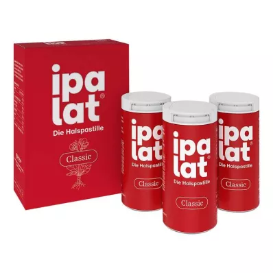 Krční pastilky Ipalat klasické, 120 kusů