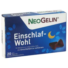 NEOGELIN Einschlaf-Wohl žvýkací tablety, 20 ks