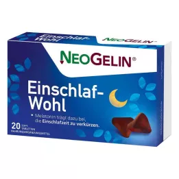 NEOGELIN Einschlaf-Wohl žvýkací tablety, 20 ks