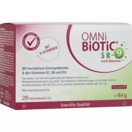 OMNI BiOTiC SR-9 sáčků s vitamíny B a 3g, 28X3 g