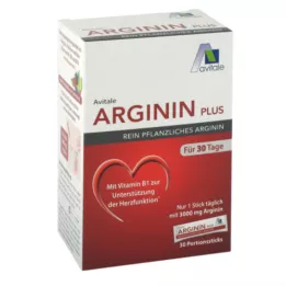 ARGININ PLUS Tyčinky s vitamínem B1+B6+B12+kyselina listová, 30X5,9 g