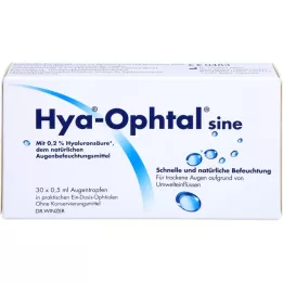 HYA-OPHTAL sinusové oční kapky, 30X0,5 ml