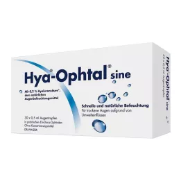 HYA-OPHTAL sinusové oční kapky, 30X0,5 ml