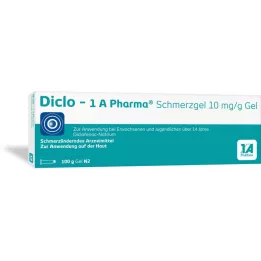 DICLO-1A Pharma Gel proti bolesti 10 mg/g, 100 g