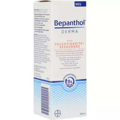 BEPANTHOL Derma hydratační krém na obličej.LSF 25, 1x50 ml