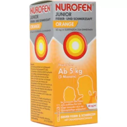 NUROFEN Junior Fever and Pain Juice Orange 40 mg/ml, 100 ml