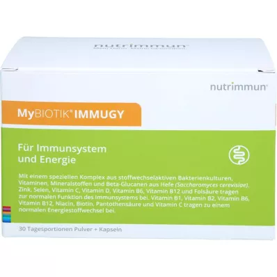 MYBIOTIK IMMUGY Kombinované balení 30x2 g+60 kapslí, 1 p