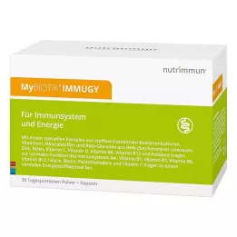 MYBIOTIK IMMUGY Kombinované balení 30x2 g+60 kapslí, 1 p
