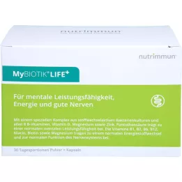 MYBIOTIK LIFE+ Kombinované balení 30x1,5 g Plv.+60 kapslí, 1 ks