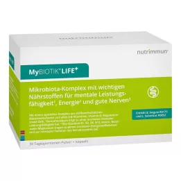MYBIOTIK LIFE+ Kombinované balení 30x1,5 g Plv.+60 kapslí, 1 ks