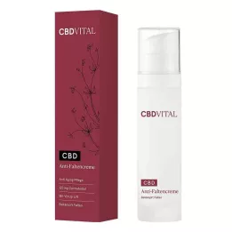 CBD VITAL Krém proti vráskám Premium, 50 ml