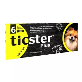 TICSTER Plus spot-on tekutina pro psy do 4 kg, 6X0,48 ml