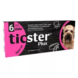 TICSTER Plus Spot-on roztok pro psy 10-25 kg, 6X3 ml