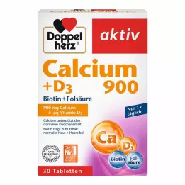 DOPPELHERZ Calcium 900+D3 tablety, 30 ks