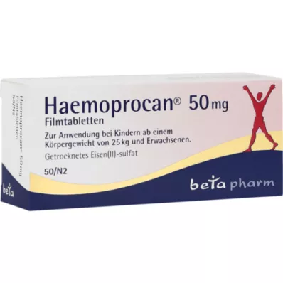 HAEMOPROCAN 50 mg potahované tablety, 50 ks