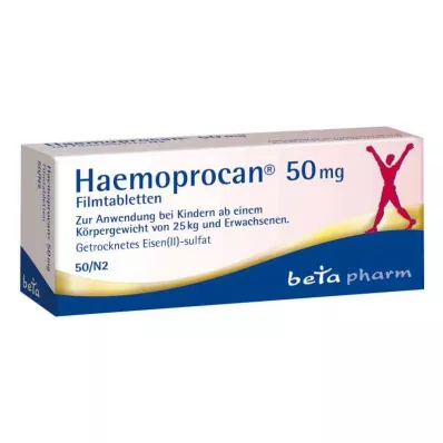 Haemoprocan 50 mg potahované tablety (50 kusů)
