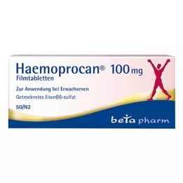 HAEMOPROCAN 100 mg potahované tablety, 50 ks