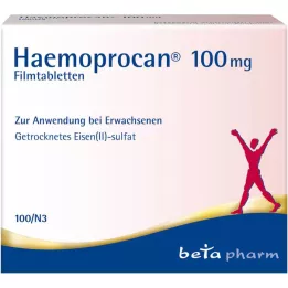 HAEMOPROCAN 100 mg potahované tablety, 100 ks