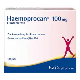 HAEMOPROCAN 100 mg potahované tablety, 100 ks