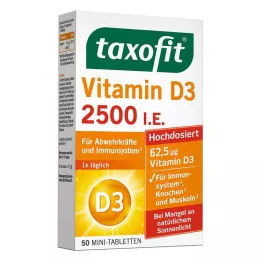 TAXOFIT Vitamin D3 2500 I.U. tablety, 50 ks