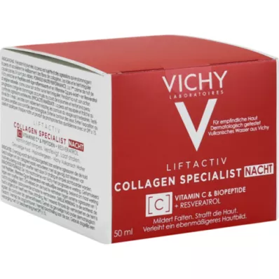 VICHY LIFTACTIV Noční krém Collagen Specialist, 50 ml