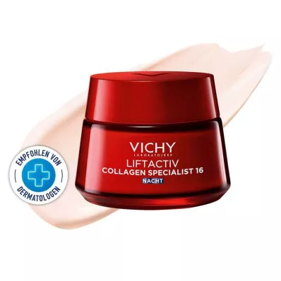 Vichy Liftactiv Collagen Specialist 16 noční krém, 50 ml