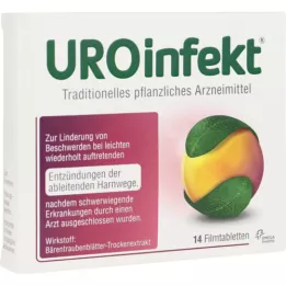 UROINFEKT 864 mg potahované tablety, 14 kusů