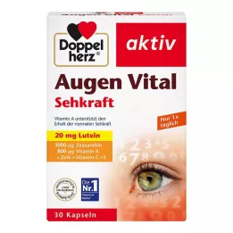 DOPPELHERZ Augen Vital Sehkraft aktiv kapsle, 30 kapslí