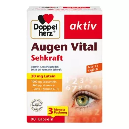 DOPPELHERZ Augen Vital Sehkraft aktiv kapsle, 90 kapslí
