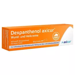 DEXPANTHENOL axicur krém na rány a hojení 50 mg/g, 20 g