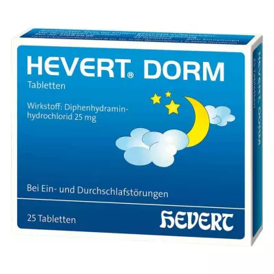 HEVERT DORM Tablety, 25 ks