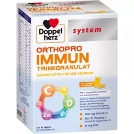 DOPPELHERZ Orthopro Immun Trinkgranulat system, 30 ks