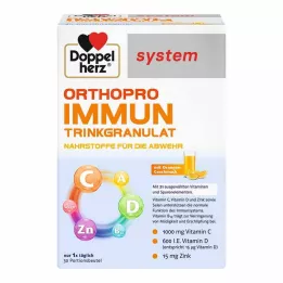 DOPPELHERZ Orthopro Immun Trinkgranulat system, 30 ks