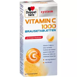 DOPPELHERZ Vitamin C 1000 system šumivé tablety, 40 ks