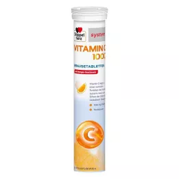 DOPPELHERZ Vitamin C 1000 system šumivé tablety, 40 ks