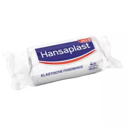 HANSAPLAST elastická fixační páska, krepovaná 8 cm x 4 m, 1 ks