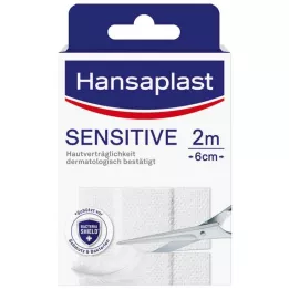 HANSAPLAST Sensitive sádra hypoalergenní 6 cmx2 m, 1 ks
