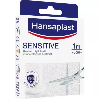 HANSAPLAST Sensitive sádra hypoalergenní 8 cmx1 m, 1 ks