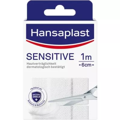 HANSAPLAST Sensitive sádra hypoalergenní 6 cmx1 m, 1 ks