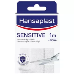 HANSAPLAST Sensitive sádra hypoalergenní 6 cmx1 m, 1 ks