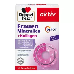 DOPPELHERZ Dámské minerály+kolagen Depot Tbl, 30 ks