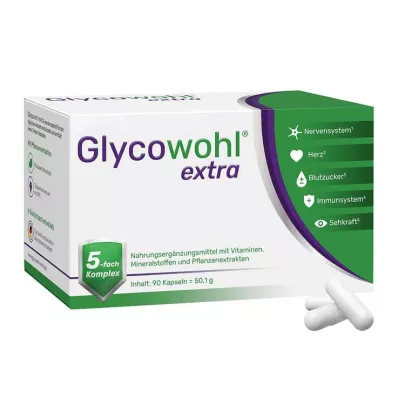 GLYCOWOHL extra kapsle, 90 ks