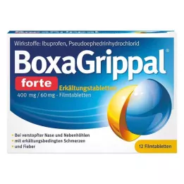BOXAGRIPPAL forte Cold Tab. 400 mg/60 mg FTA, 12 ks